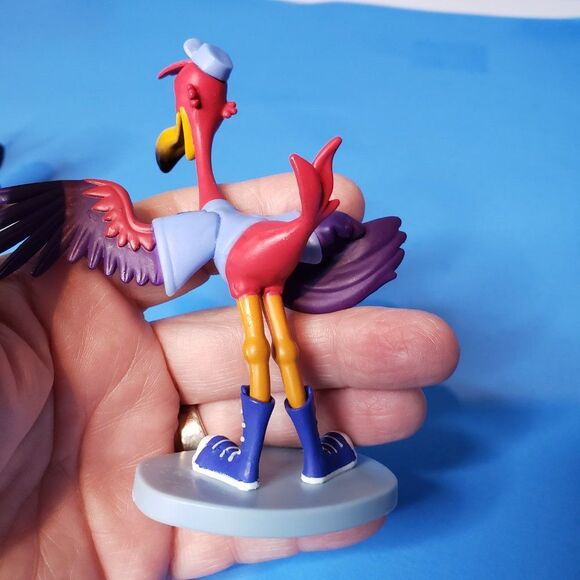 Disney Junior T.O.T.S Action Figure 3 Cake Topper Flamingo Penguin Bunny - Picture 3 of 12